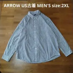 アロー ARROW 長袖シャツ Men's size:2XL US古着