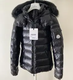 新品. MONCLER 'BADYFUR バディファー' T3 ブラック