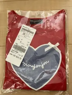 新品moujonjon 赤 Tシャツ 90サイズ