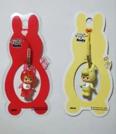 新品　ロディ　ローズオニール　キューピー　 ストラップ 　2点セット