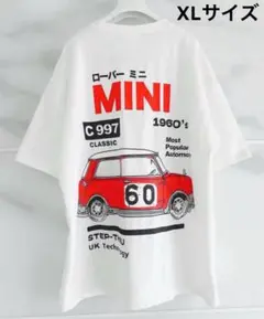【レア】ローバーミニ/Tシャツ/ホワイト/白/韓国/XL【美品】