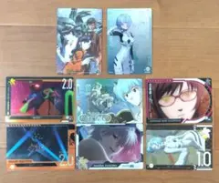 エヴァンゲリオン　ウエハース　カード　8点