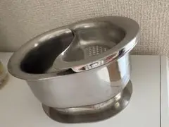 ステンレス製　シェービングカップ