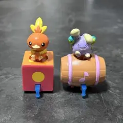 ポケモン 2003年 ガチャ アチャモ ゴニョニョ 2点セット