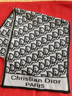 クリスチャンディオール トロッター柄マフラー