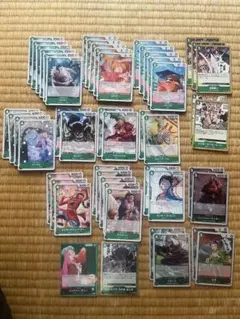 ワンピースカードゲーム　500年後の未来　緑　R以下　デッキパーツ　まとめ売り