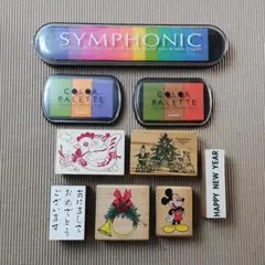 スタンプ・判子・カラフルインク まとめ売り