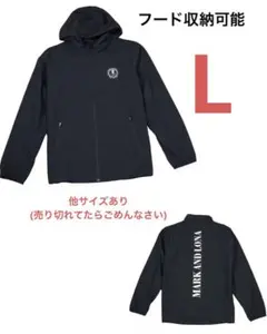 新品 マークアンドロナ ジャンパー 黒 L