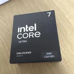 【未使用】Intel Core Ultra 7 265K CPU