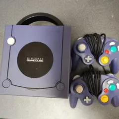 ゲームキューブ本体 コントローラー2つ ゲームボーイプレイヤー(ディスク無)
