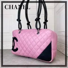 ❤️美品❤️正規品❤️ シャネル カンボンライン ボーリングバッグ