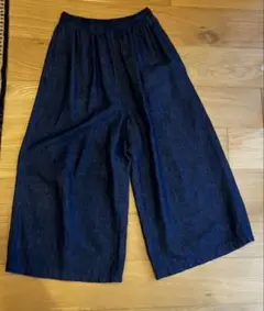 メゾンドソイル　コットンリネンパンツ　size2