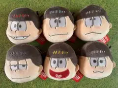 おそ松さん Mocchi-Mocchi-Style フェイス型マスコット　セット