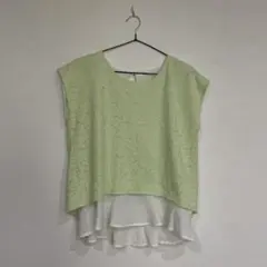 LABORATORY WORK レースノースリーブトップス