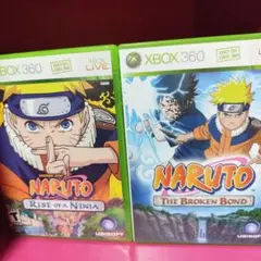 ❤️【ナルト】【XBOX360ソフト】【RISE OF A NINJA他】❤️
