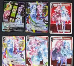 ウィクロス VOICE ACROSS 琴葉茜＆琴葉葵 キラ　ノーマル　計5枚