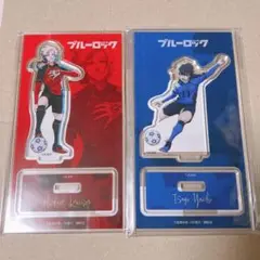 ブルーロック 伊勢丹 描き下ろしアクリルスタンド カイザー 潔 2点セット