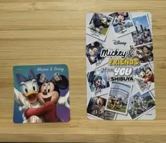 MickeyandFRENDSwithYOU@Shibuya 109ガチャシール