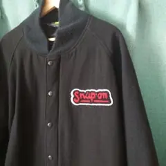 90's 入手困難 SNAP-ON レーシング スタジャン ボンバーJKT Vintage Snap On Racing Jacket Mens xxl Red Black Embroidered