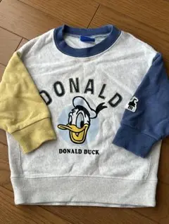ディズニー ドナルドダック キッズスウェット 90センチ