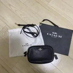 COACH 中古美品 ショルダーバッグ ブラック