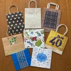 紙袋セット デザイン多様