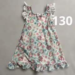 【超✨美品】アリエル　リトルマーメイド　プリンセス　ワンピース　水着　130