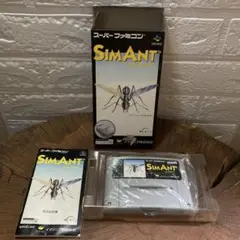 スーパーファミコン SIM ANT シムアント スーファミ ソフト ゲーム