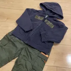 オシュコシュ　パーカー　パンツセット