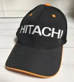 【非売品】日立　帽子　キャップ　刺繍　ロゴ 建機　重機　ショベル