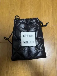 CITEN キルティングエコバッグ ブラック
