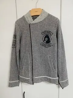 ヒステリックグラマーカシミア混ジャケットブルゾン