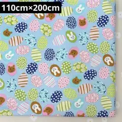 オックス生地 イースターエッグ 110cm×200cm