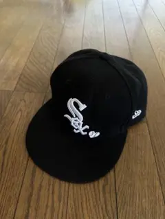 New Era 59FIFTY 黒 キャップ ホワイトソックス