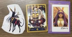 fgo ステッカー カード ポートレイト ニトクリス オルタ