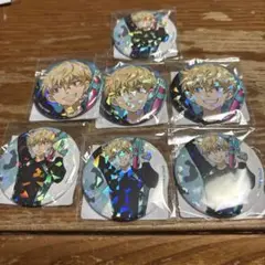 東京リベンジャーズ　ウォーターガンバトル　松野千冬　ホログラム缶バッジ7個