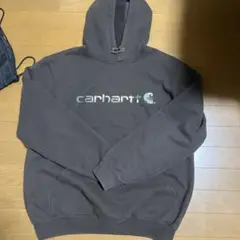 Carhartt ブラウン フード付きパーカー