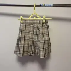 ピンクラテ　チェックスカート