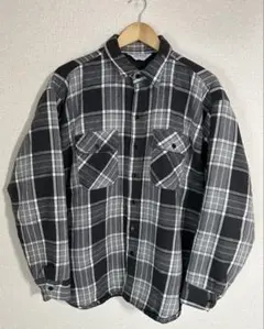 80s ファイブブラザー USA製 キルティングネルシャツ 2XL 三角タグ