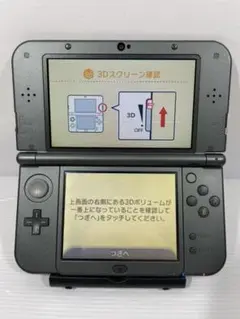 【動作品】Newニンテンドー3DS LL メタリックブラック 本体 任天堂