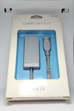 動作OK 箱説あり Wii専用 LANアダプタ