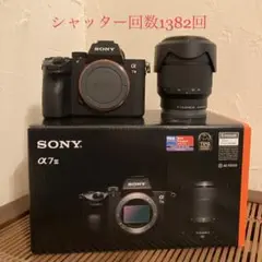 【美品】α7IIIシャッター回数1382枚/ILCE-7M3K レンズキット