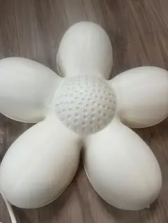 花型ホワイトランプシェード（電球付き）