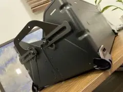 〈漆黒ブラック塗装〉スノーピーク シェルフコンテナ25 ⑤