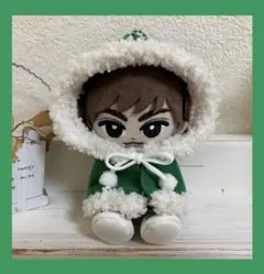 すのチルぬい ポンチョ 緑