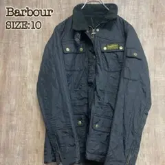 Barbour バブアー キルティングジャケット 黒 サイズ10