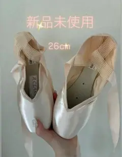 美品 新品未使用トゥシューズ RCLASS E41 26cm