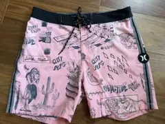Hurley サーフパンツ 28サイズ ピンク
