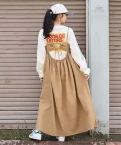 FREAK'S STORE フクレジャガードバックオープンキャミワンピース
