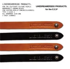 LIKEDREAMERSDO PRODUCTS　NARROW BELT